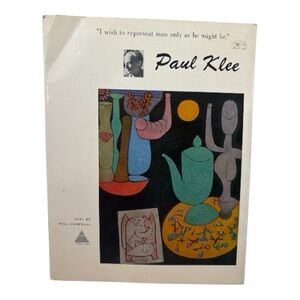 Abrams Books Paul Klee I Wish To Represent Man As He Might Be